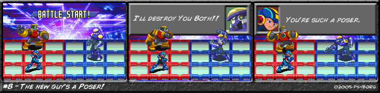 The New Guy's a Poser!